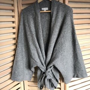 Gray Kimono Cardigan
